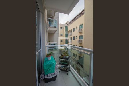 Varanda da Sala de apartamento à venda com 2 quartos, 59m² em Vila Isabel, Rio de Janeiro