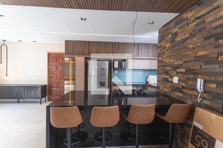 Sala/Cozinha de apartamento para alugar com 3 quartos, 110m² em Funcionários, Belo Horizonte