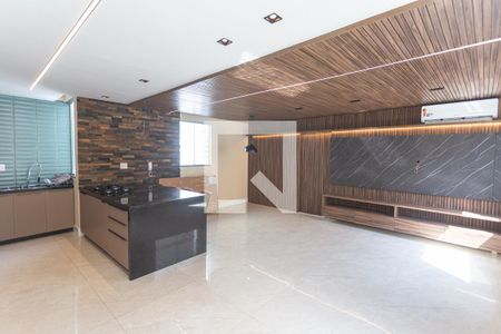 Sala/Cozinha de apartamento para alugar com 3 quartos, 110m² em Funcionários, Belo Horizonte