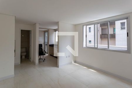 Sala de apartamento para alugar com 2 quartos, 93m² em Santo Antônio, Belo Horizonte
