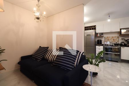 Sala de apartamento à venda com 2 quartos, 67m² em Parque das Nações, Santo André
