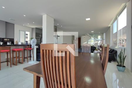 Sala de Jantar de casa de condomínio à venda com 5 quartos, 360m² em Swiss Park, Campinas