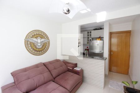 Sala de apartamento para alugar com 2 quartos, 54m² em Bairro Santa Rita, Goiânia