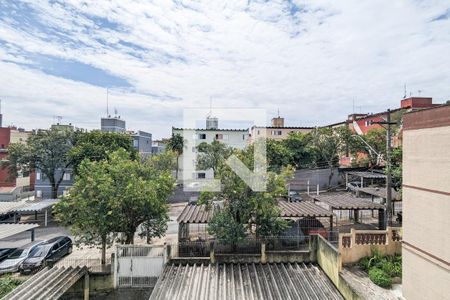 Vista da sala de apartamento à venda com 2 quartos, 57m² em Santa Terezinha, São Bernardo do Campo