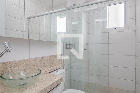 Banheiro de apartamento para alugar com 2 quartos, 51m² em Scharlau, São Leopoldo