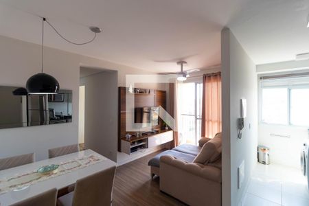 Salas de apartamento à venda com 2 quartos, 57m² em Vila Satúrnia, Campinas