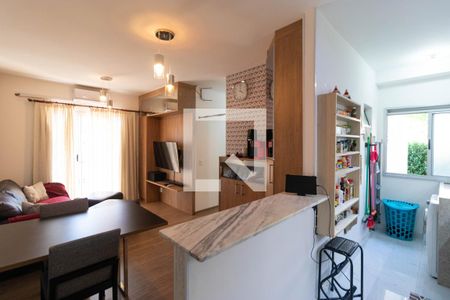 Salas de apartamento à venda com 3 quartos, 64m² em Jardim Myrian Moreira da Costa, Campinas