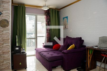 Sala de apartamento para alugar com 2 quartos, 62m² em Vila Leonor, São Paulo
