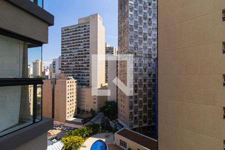 Vista Sala de apartamento para alugar com 2 quartos, 46m² em Bela Vista, São Paulo