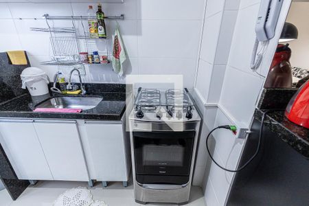 Cozinha de apartamento à venda com 2 quartos, 72m² em Castelo, Belo Horizonte
