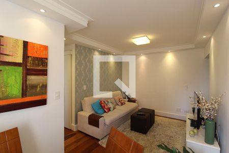 Sala de apartamento para alugar com 2 quartos, 55m² em Indianópolis, São Paulo