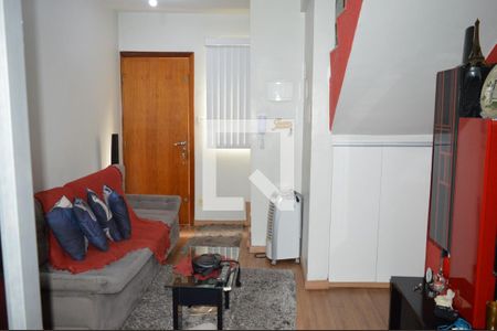 Sala de apartamento à venda com 2 quartos, 71m² em São Joaquim, Contagem
