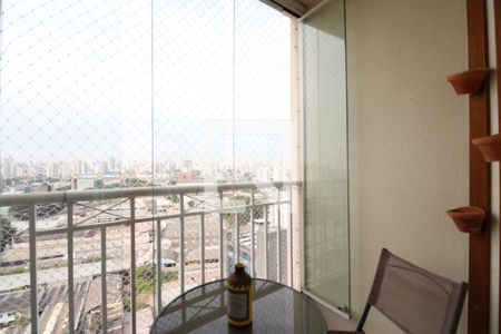 Varanda da Sala de apartamento à venda com 2 quartos, 63m² em Água Branca, São Paulo