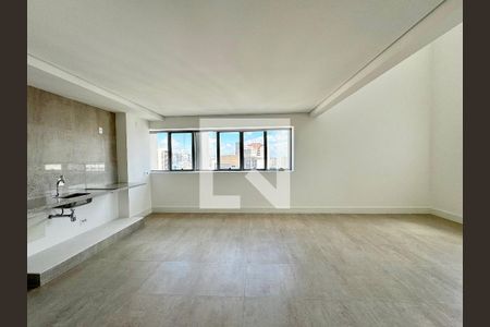 Cozinha de apartamento à venda com 1 quarto, 73m² em Funcionários, Belo Horizonte