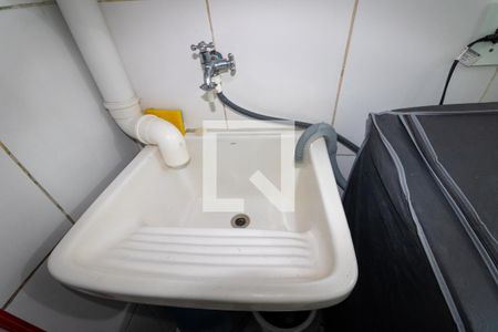 Casa de condomínio à venda com 110m², 3 quartos e 2 vagasDetalhe da área de serviço