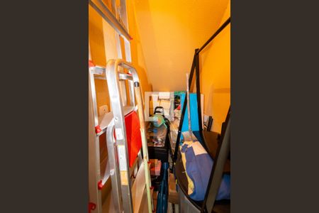 Casa de condomínio à venda com 110m², 3 quartos e 2 vagasDetalhe da área de serviço