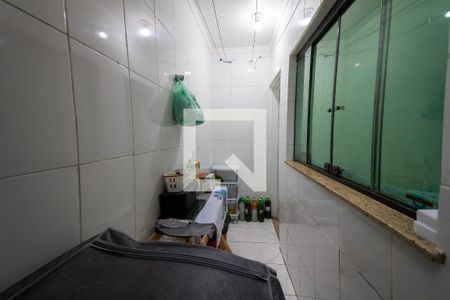 Casa de condomínio à venda com 110m², 3 quartos e 2 vagasDetalhe da área de serviço