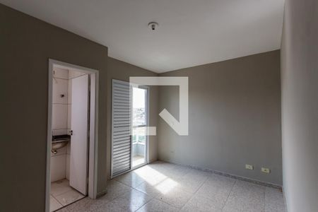 Suíte  de apartamento à venda com 2 quartos, 56m² em Vila Curuca, Santo André