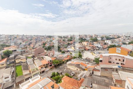 Vista da Sala de apartamento à venda com 2 quartos, 56m² em Vila Curuca, Santo André