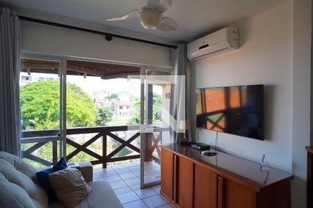 Sala de apartamento para alugar com 2 quartos, 64m² em Cachoeira do Bom Jesus, Florianópolis