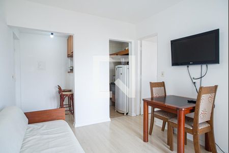 Sala de apartamento para alugar com 1 quarto, 48m² em Morro dos Ingleses, São Paulo