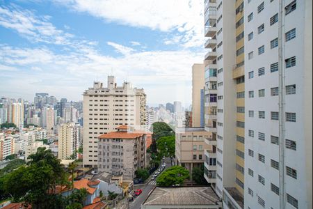 Vista da Varanda da Sala de apartamento à venda com 1 quarto, 48m² em Morro dos Ingleses, São Paulo