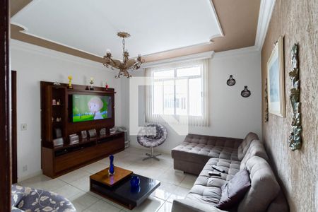 Sala  de apartamento à venda com 3 quartos, 84m² em Cidade Nova, Belo Horizonte