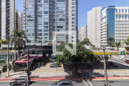 Vista de kitnet/studio para alugar com 1 quarto, 29m² em Indianópolis, São Paulo