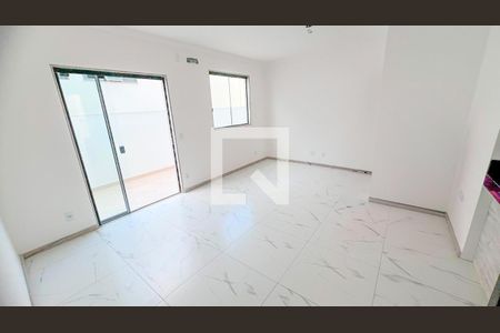 Sala  de apartamento à venda com 3 quartos, 155m² em Vila Copacabana, Belo Horizonte