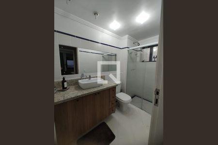 Banheiro de apartamento para alugar com 1 quarto, 47m² em Parque Monte Líbano, Mogi das Cruzes