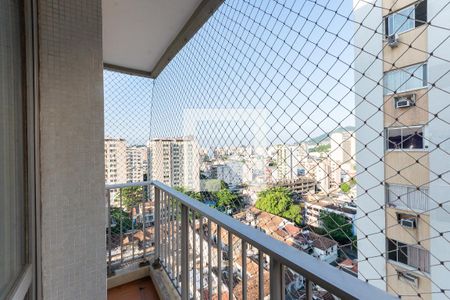 Varanda da Sala de apartamento para alugar com 3 quartos, 122m² em Grajaú, Rio de Janeiro