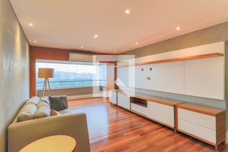 Sala de apartamento para alugar com 3 quartos, 160m² em Chácara Gaivotas, São Paulo