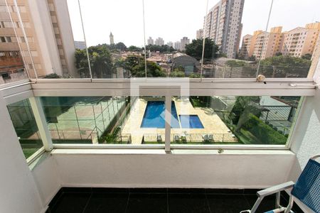 Varanda da Sala de apartamento à venda com 3 quartos, 75m² em Tatuapé, São Paulo