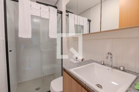 Studio para alugar com 25m², 1 quarto e sem vagaBanheiro