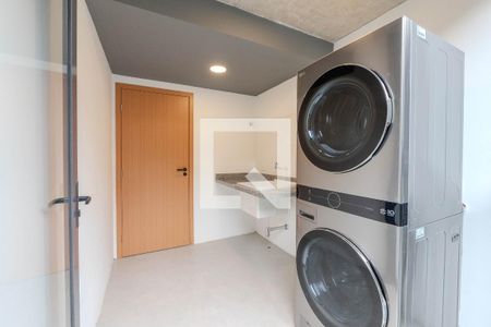 Studio para alugar com 25m², 1 quarto e sem vagaLavanderia