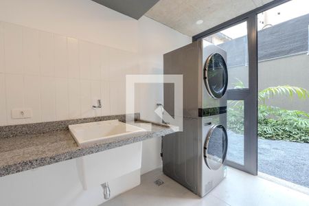 Studio para alugar com 25m², 1 quarto e sem vagaLavanderia