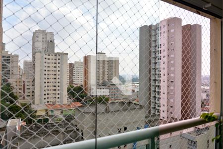 Vista Sacada Sala de apartamento para alugar com 3 quartos, 96m² em Campestre, Santo André