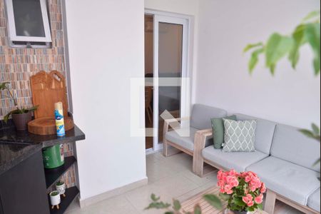 Sacada Goumert de apartamento para alugar com 3 quartos, 96m² em Campestre, Santo André