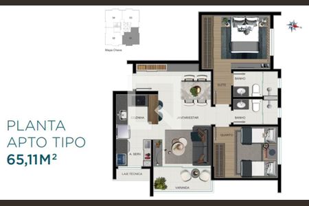 Apartamento à venda com 2 quartos, 65m² em Nova Suíssa, Belo Horizonte