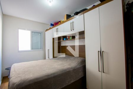 Quarto 1 - Suíte de apartamento à venda com 2 quartos, 54m² em Vila Assunção, Santo André