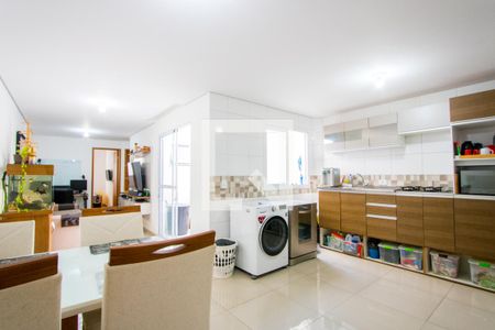 Sala de apartamento à venda com 2 quartos, 54m² em Vila Assunção, Santo André