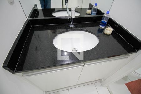 Banheiro da Suíte de kitnet/studio à venda com 1 quarto, 25m² em Cerqueira César, São Paulo