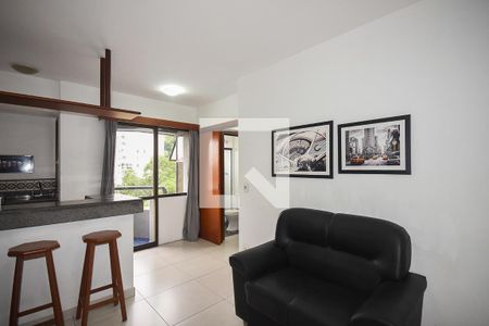 Sala de apartamento para alugar com 1 quarto, 60m² em Vila Suzana, São Paulo
