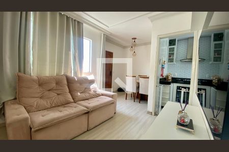 Sala de apartamento para alugar com 3 quartos, 65m² em Estoril, Belo Horizonte