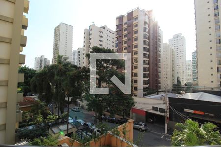 Vista da Varanda de apartamento para alugar com 2 quartos, 68m² em Moema, São Paulo