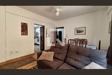 Sala de apartamento para alugar com 3 quartos, 109m² em Boqueirão, Praia Grande