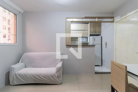 Sala de apartamento para alugar com 2 quartos, 55m² em São Sebastião, Porto Alegre