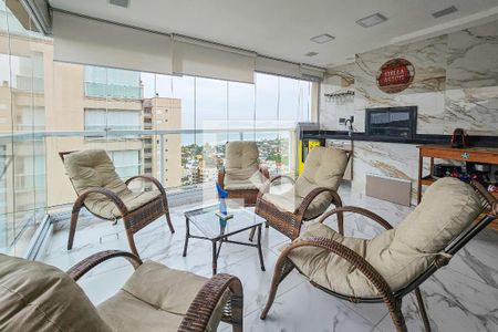 Varanda de apartamento para alugar com 2 quartos, 71m² em Loteamento João Batista Julião, Guarujá