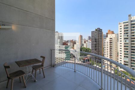 Varanda 1  de apartamento para alugar com 2 quartos, 103m² em Vila Nova Conceição, São Paulo