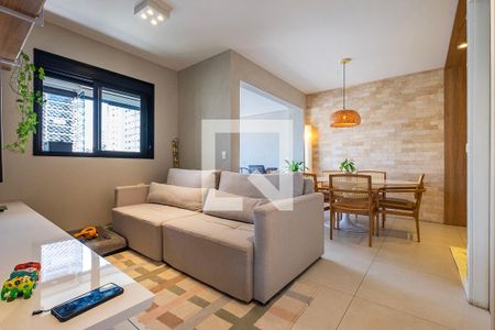 Apartamento para alugar com 74m², 2 quartos e 1 vagaSala